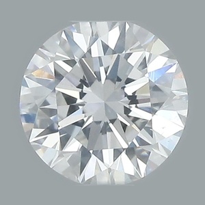 Round diamond — real photo