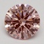 2.16 Ct. Fancy Intense Pink Round Lab Grown Diamond