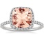 18K White Gold Waverly Halo Diamond Ring (1/2 ct. tw.), smalltop view