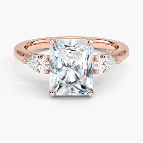 14K Rose Gold Opera Perfect Fit Diamond Ring