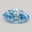 3.03 Ct. Fancy Vivid  Blue Marquise Lab Grown Diamond