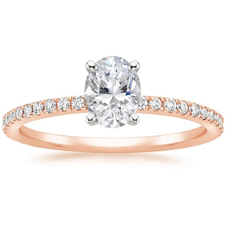 14K Rose Gold Luxe Ballad Bridal Set (1/2 ct. tw.)