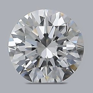 Round diamond — real photo