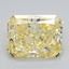 3.59 Ct. Fancy Intense Yellow Radiant Lab Grown Diamond