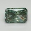 2.64 Ct. Fancy Vivid Pacific Green Radiant Lab Grown Diamond