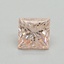 0.59 Ct. Fancy Intense Pink Princess Lab Grown Diamond