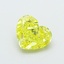 1.09 Ct. Fancy Yellow Heart Lab Grown Diamond