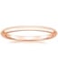 14K Rose Gold Hazel Ring, smalltop view