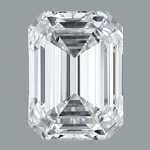 Emerald diamond — real photo
