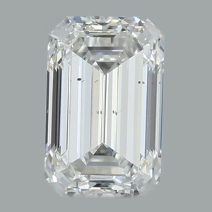 Emerald diamond — real photo