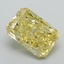 5.73 Ct. Fancy Vivid Yellow Radiant Lab Grown Diamond