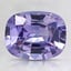 8.7x6.9mm Unheated Purple Cushion Sapphire