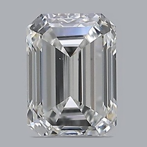 Emerald diamond — real photo