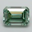 4.71 Ct. Fancy Vivid Green Emerald Lab Grown Diamond