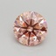 0.73 Ct. Fancy Intense Pink Round Lab Grown Diamond