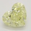 1.06 Ct. Fancy Yellow Heart Diamond
