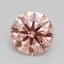 1.64 Ct. Fancy Intense Pink Round Lab Grown Diamond