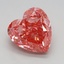2.94 Ct. Fancy Vivid Pink Heart Lab Grown Diamond