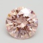 3.01 Ct. Fancy Intense Pink Round Lab Grown Diamond