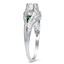 The Vineberg Ring, smalltop view on a hand