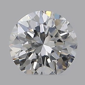 Round diamond — real photo