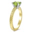 The Codi Ring, smalltop view on a hand