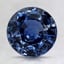 8.1mm Blue Round Sapphire