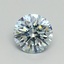 1.26 Ct. Fancy Blue Round Lab Grown Diamond
