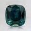 6.7x6.3mm Blue Cushion Montana Sapphire