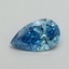 1.12 Ct. Fancy Vivid Blue Pear Lab Grown Diamond