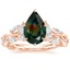 14K Rose Gold Secret Garden Diamond Ring (1/2 ct. tw.), smalltop view
