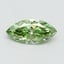 1.02 Ct. Fancy Vivid Green Marquise Lab Grown Diamond