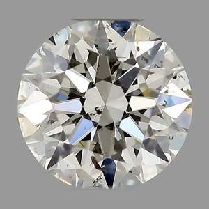 Round diamond — real photo