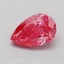 0.50 Ct. Fancy Vivid  Pink Pear Lab Grown Diamond