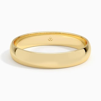 4mm Thin Profile Wedding Ring