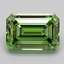 6.05 Ct. Fancy Vivid Green Emerald Lab Grown Diamond