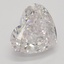 0.70 Ct. Very Light Pink Heart Diamond