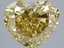 4.54 Ct. Fancy Intense Yellow Heart Lab Grown Diamond