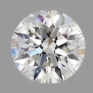 Round diamond — real photo