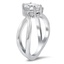 Asymmetrical Pear Diamond Accent Ring, smallview