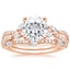 14KR Moissanite Luxe Willow Bridal Set (1/2 ct. tw.), smalltop view