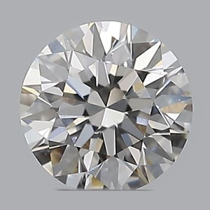 Round diamond — real photo