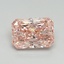 3.04 Ct. Fancy Vivid Pink Radiant Lab Grown Diamond