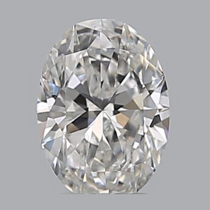Oval diamond — real photo
