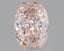 0.41 Ct. Fancy Pink Oval Lab Grown Diamond