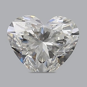 Heart diamond — real photo