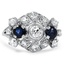 Art Deco Diamond Cocktail Ring