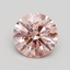 1.70 Ct. Fancy Intense Pink Round Lab Grown Diamond