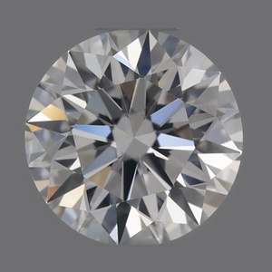 Round diamond — real photo