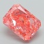 2.32 Ct. Fancy Vivid Pink Radiant Lab Grown Diamond
